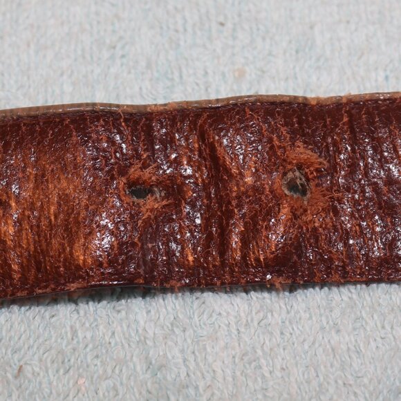 Fossil Men's Brown Belt Size 38 - Picture 9 of 9